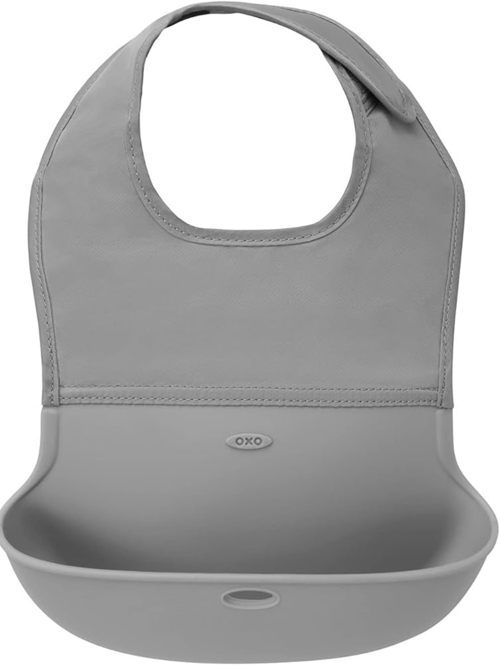OXO Gray Tot Roll Up Bib